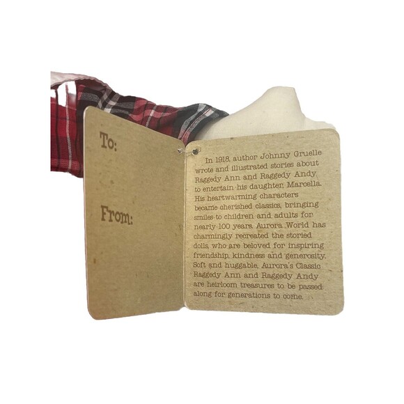 100h Anniversary Raggedy Andy 2015 Ann Dolls Handmade By Aurora - Picture 13 of 16